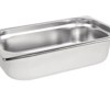 GN Vogue Stainless Steel Gastronorm Tray 1/4 - 100mm deep
